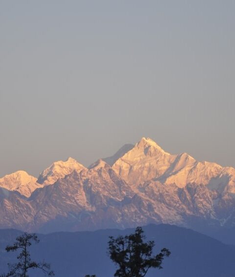 Kanchenjunga From Sillery Gaon
