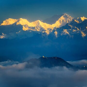 Kanchenjunga From Tinchuley