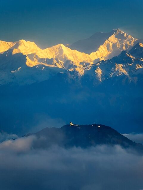 Kanchenjunga From Tinchuley