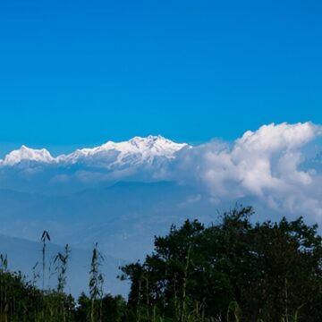 Kanchenjunga From Dhotrey