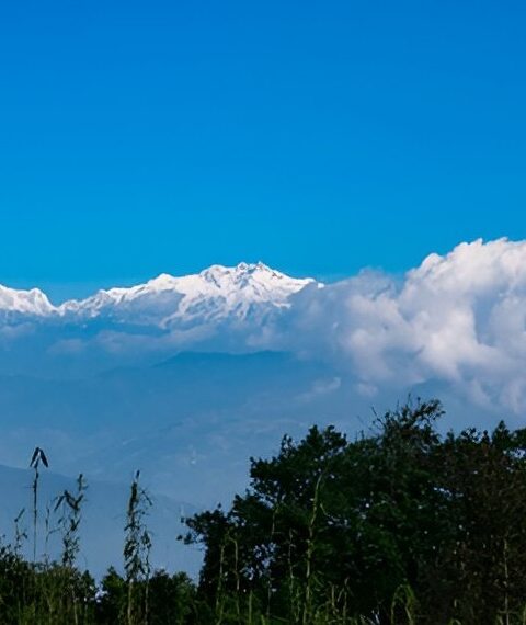 Kanchenjunga From Dhotrey